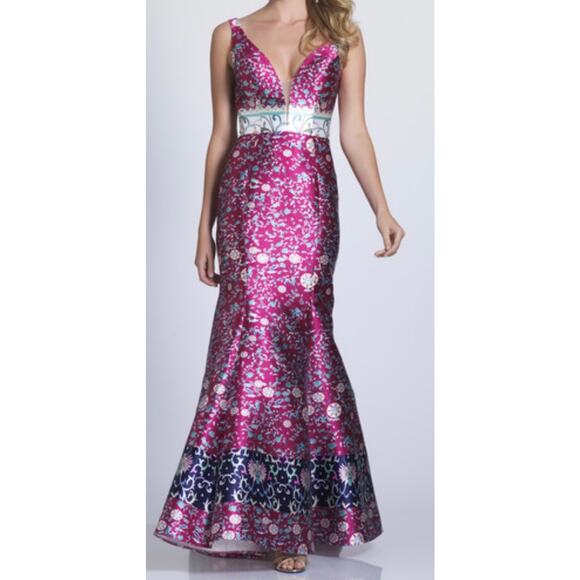 Dave & Johnny Dresses & Skirts - Dave & Johnny 3199 Formal Gown Floral Size 7/8